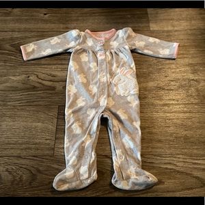 6/9 Months Baby Girl Pajamas/Warmer Suit
